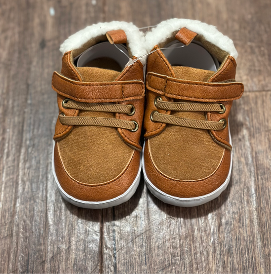 Faux Fleece & Fur Infant Shoes