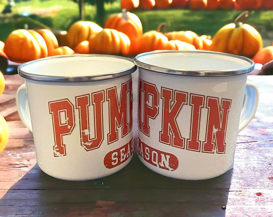 PUMPKIN SEASON CAMPING MUGS