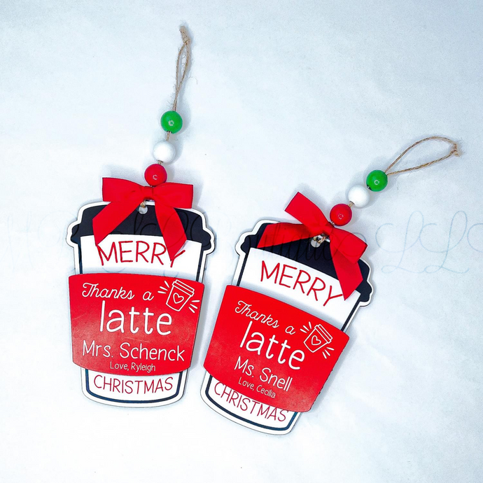 Personalized Gift Card Holder and Ornament