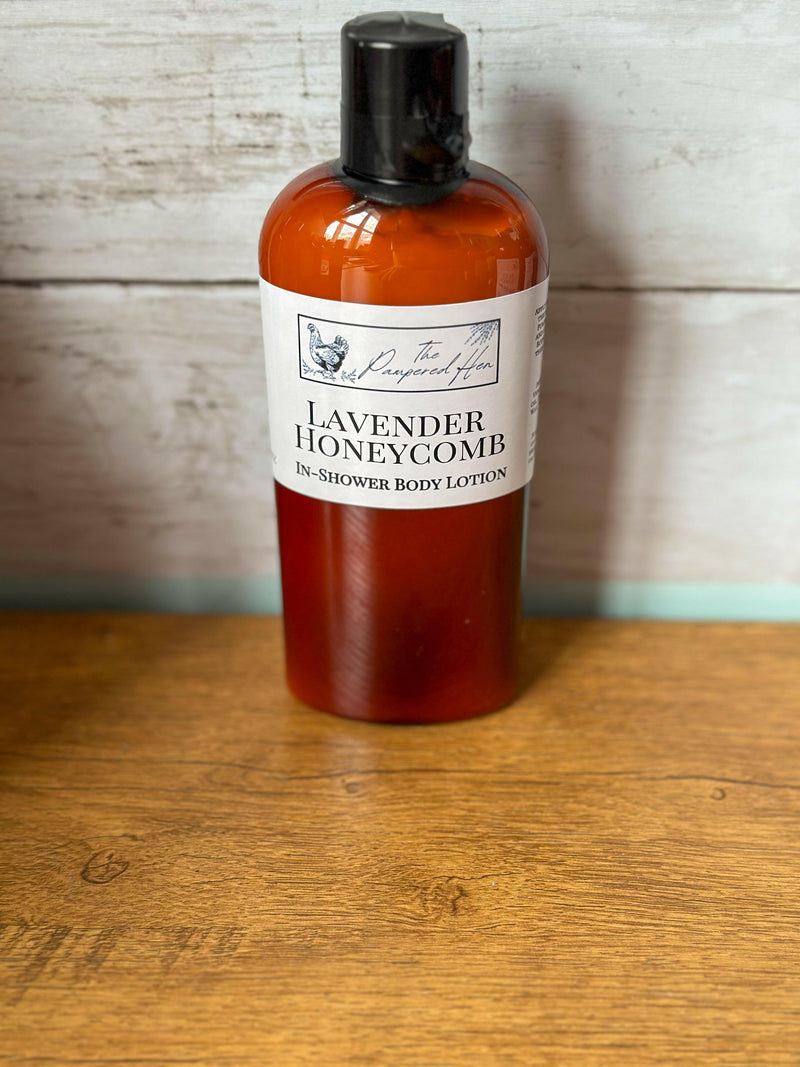 Load image into Gallery viewer, IN- Shower Lotion by the Pampered Hen
