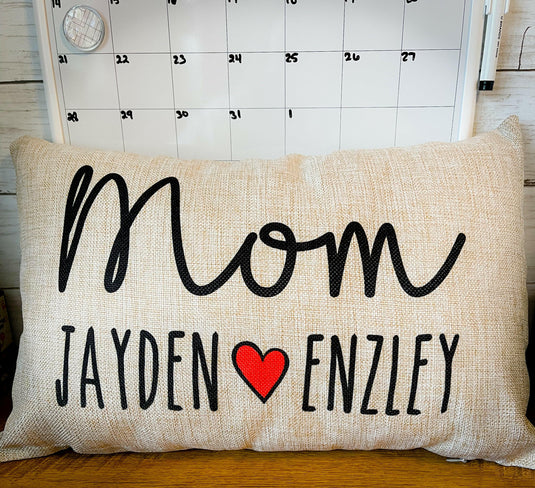 Enough Love to Go Around Personalized Pillows