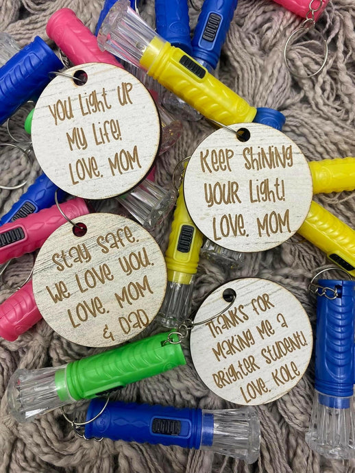 Pocket Flashlights personalized