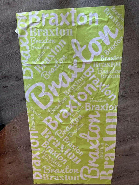 Collage Personalized Beach Towel For Kids and Adults