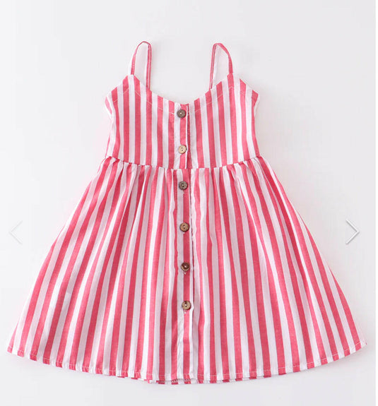 Pink Stripes Dress