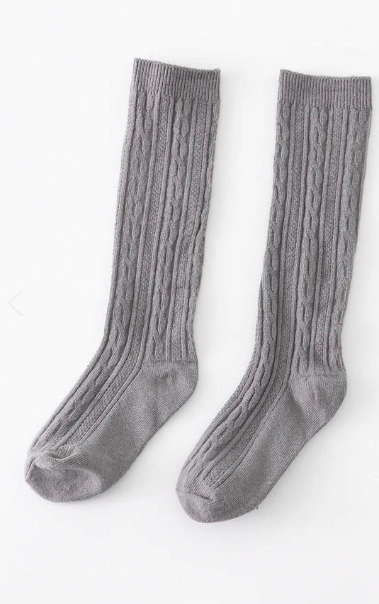 Knit Knee High Socks