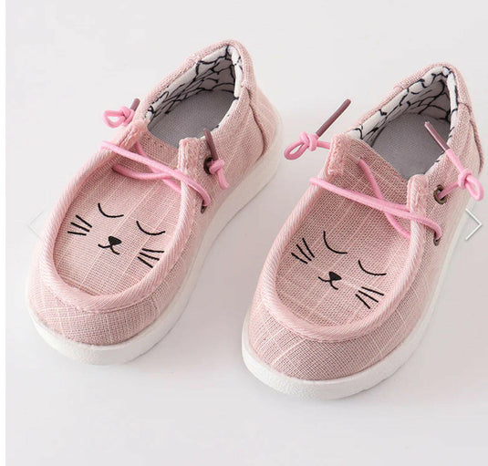 Cat Canvas Shoes