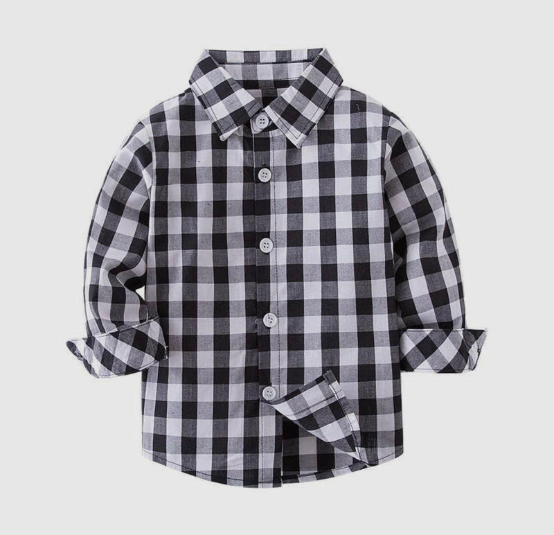 Load image into Gallery viewer, Plaid Button Shirts
