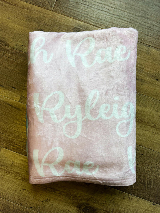 Personalized  Blanket With Name