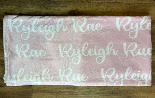 Personalized  Blanket With Name