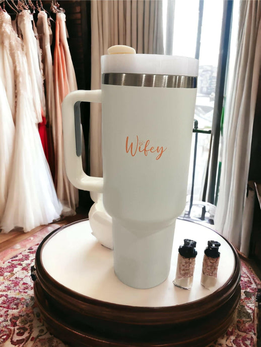 Limited Edition Wifey 40oz Tumbler