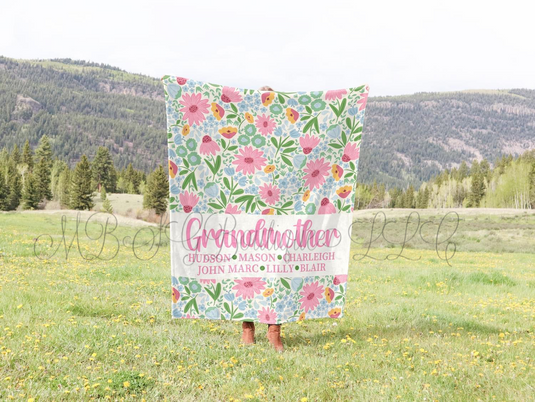 Mother’s  Personalized Blankets