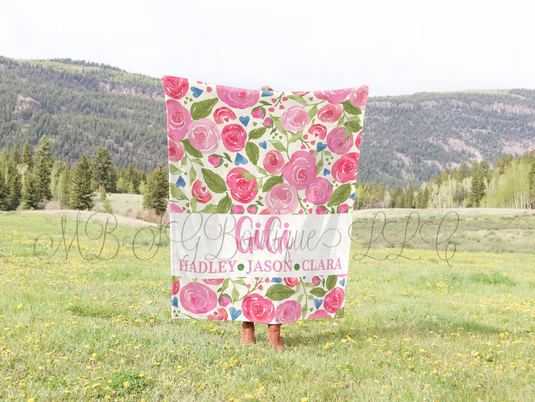 Mother’s  Personalized Blankets