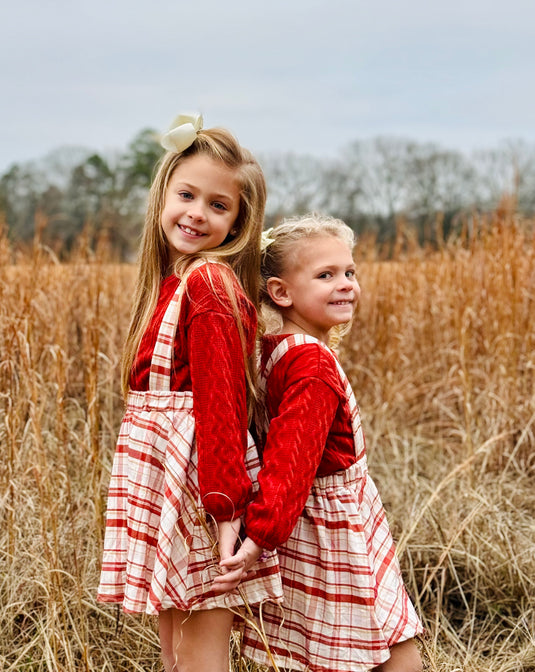 Sweetheart Plaid Dress