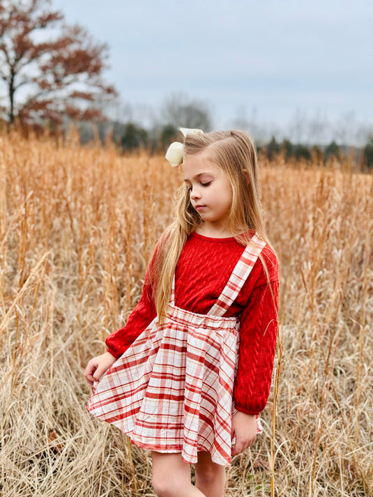 Sweetheart Plaid Dress