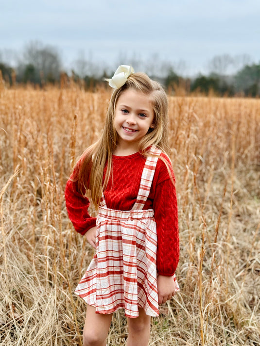 Sweetheart Plaid Dress