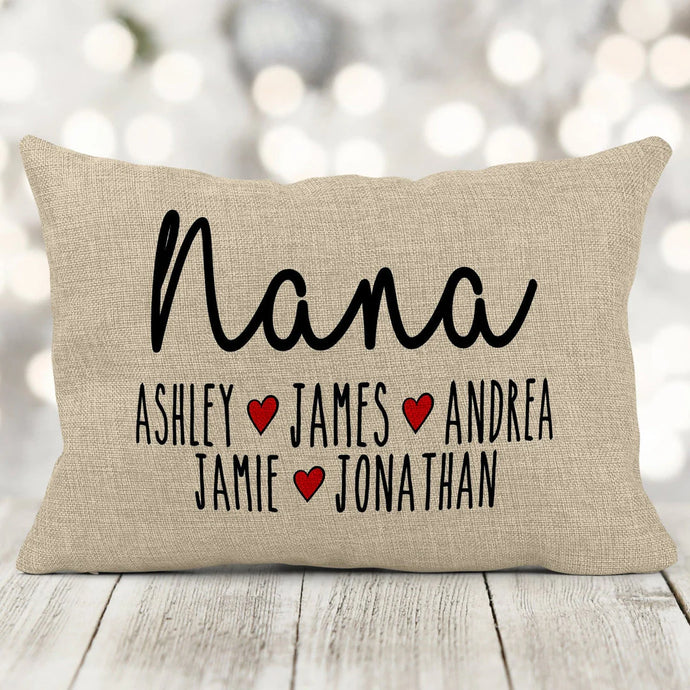 Enough Love to Go Around Personalized Pillows