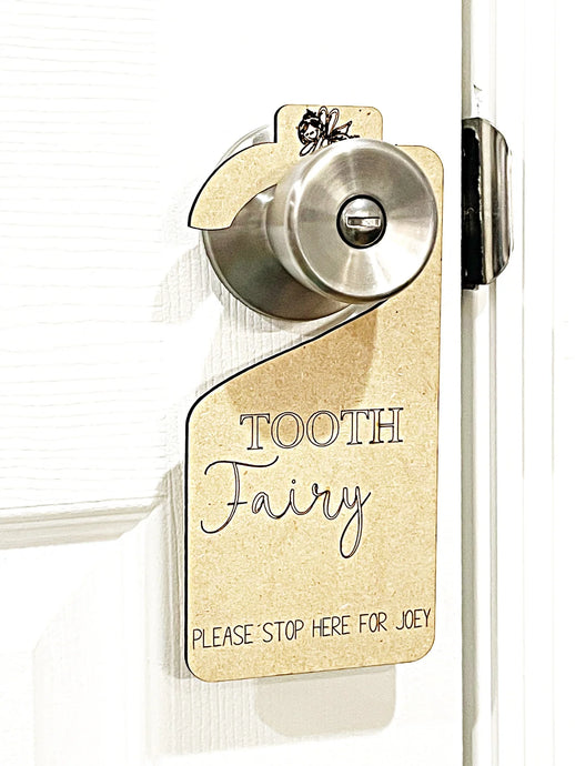 Tooth Fairy Door Hanger personalized