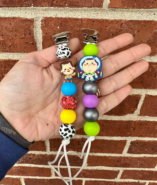 Variety Character pacifier Clips