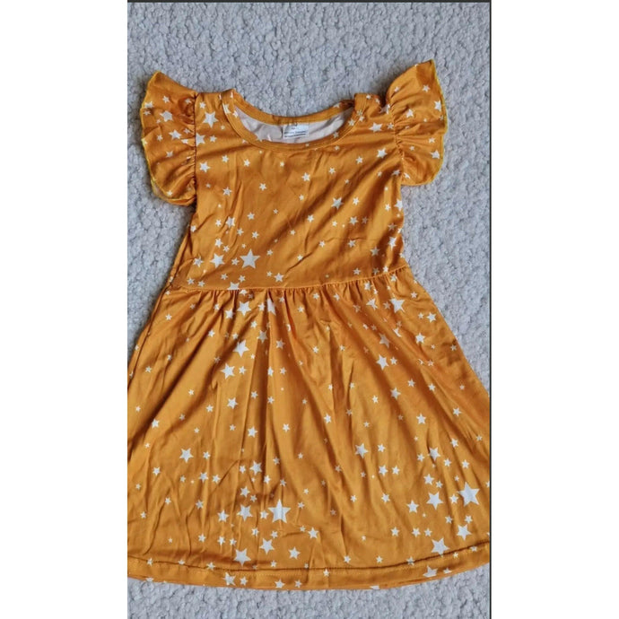 Yellow star dress