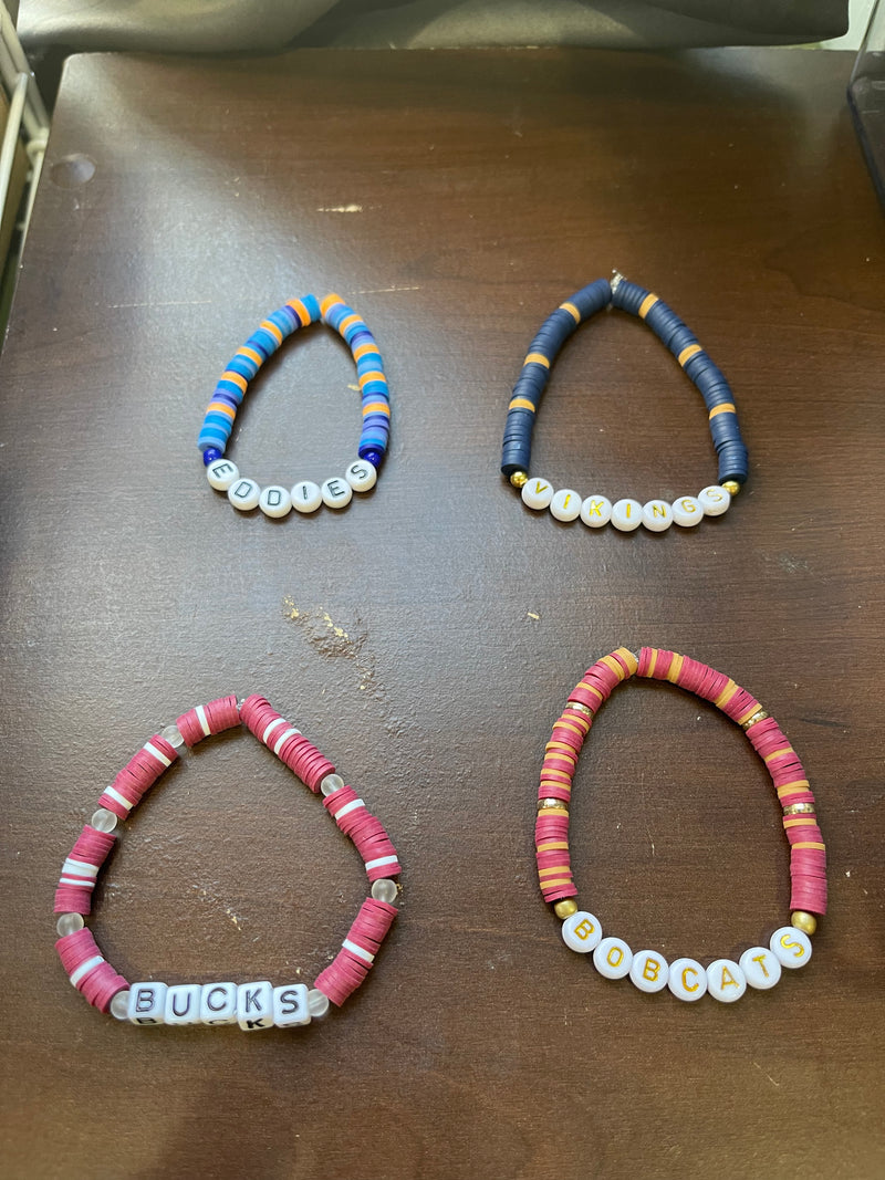 Load image into Gallery viewer, School spirit Bracelets
